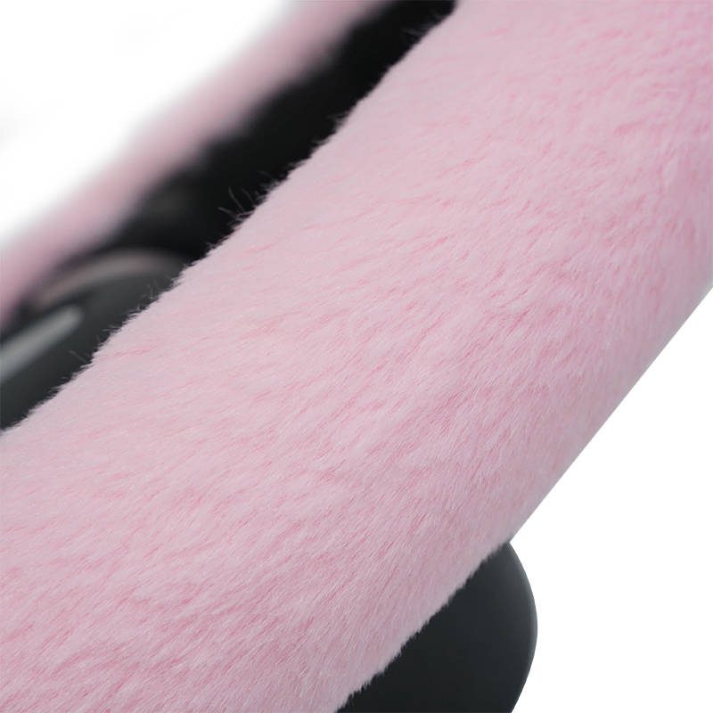 Fasuion Universal Car Steering Wheel Cover Wholesale Hairy 3-Spoke Wheel Needle Accessories Car Steering Wheel Cover For Woman