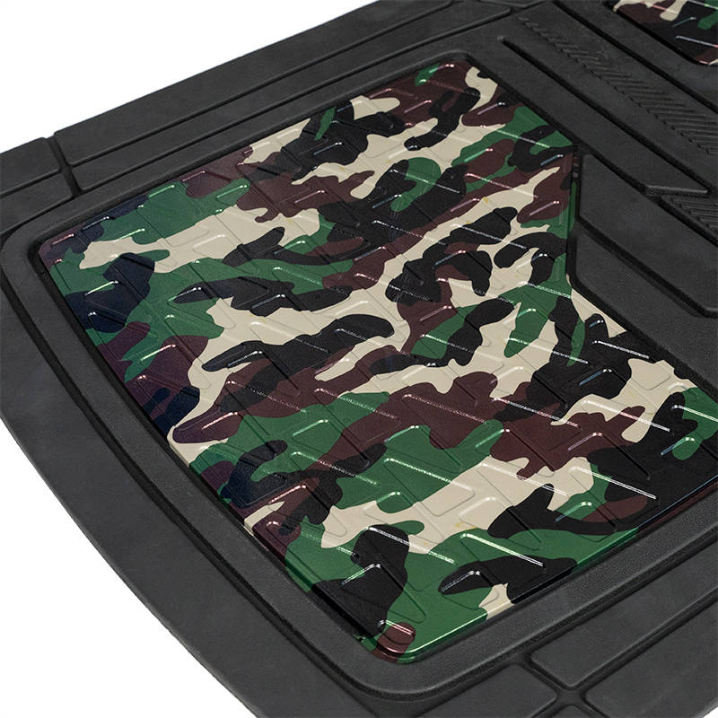 waterproof floor pvc anti slip car mat camouflage stereoscopic universal car mats