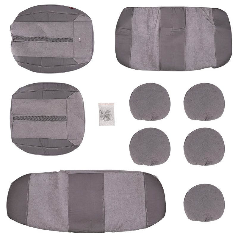 ARTHD Car seat cover leather universal color card waterproof 11pcs car seat cover