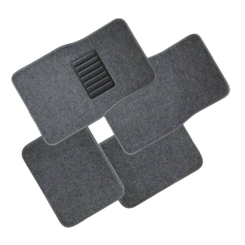 Durable wholesale fashion full set car mats 4 pieces carpet