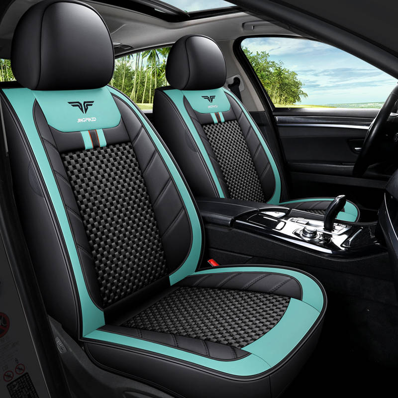 Hot selling foldable memory pu leather car seat cushion