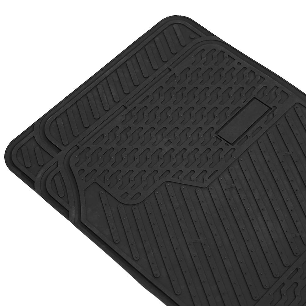 4 pieces of wholesale durable smart fit general anti slip automobile floor mat