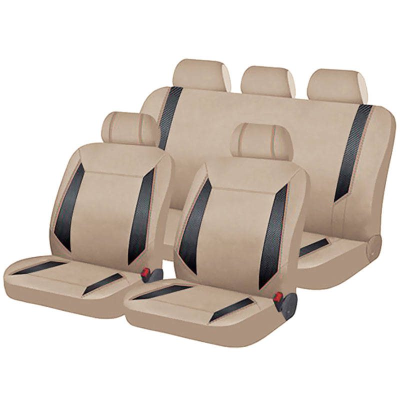 Global popular polyester foam combined car seat protector velvet car seat covers