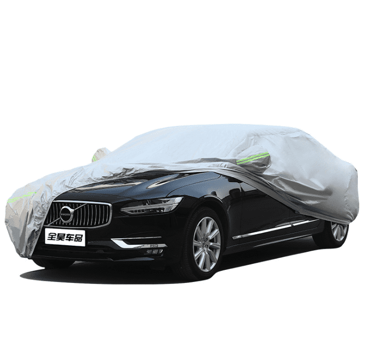 High Quality UV Sun Protection Inflatable Car Cover Waterproof Silver Body Customized Universal Logo Gray Outdoor Fabric Color