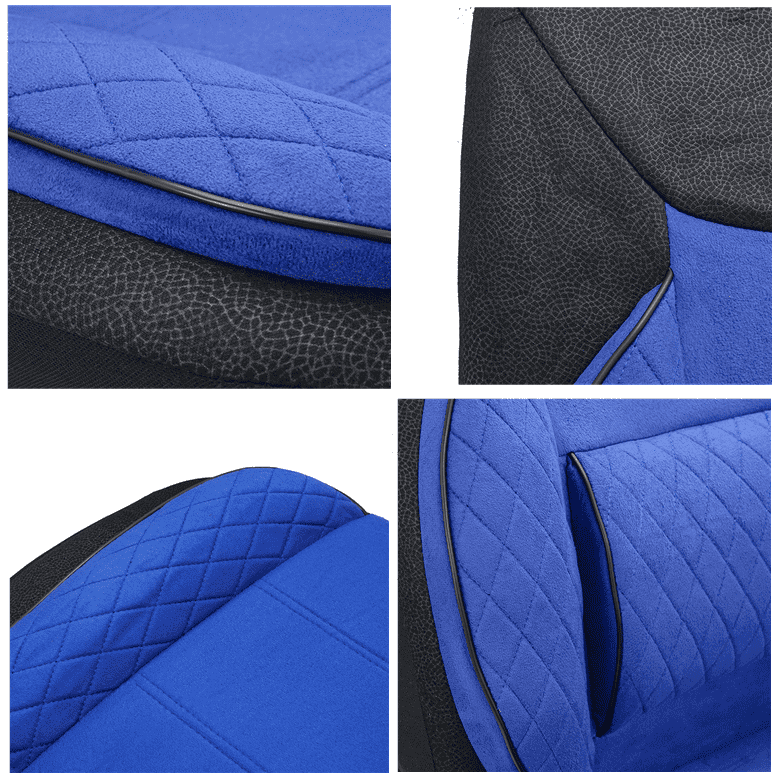 universal fit airbag compatible vehicles car chair seat cover with super 5mm composite sponge inside