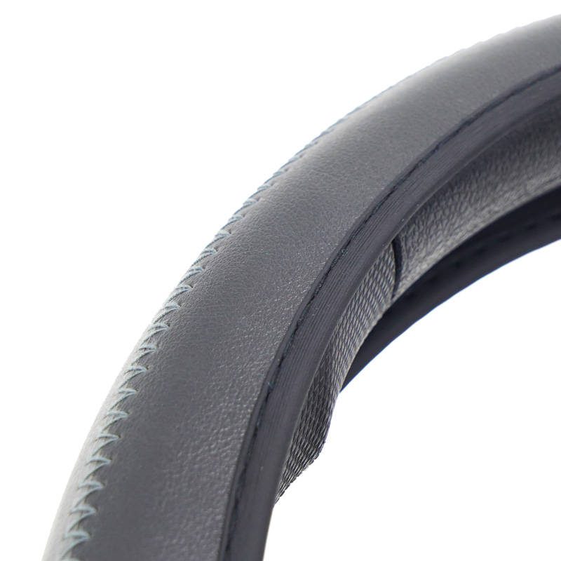 No inner cheap car steering wheel covers black grey steering wheel cover for Universal car